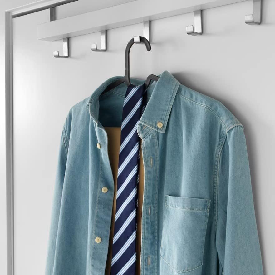 Durable Plastic Hangers Non Slip Space Saving Clothes Dress Jackets Clothes