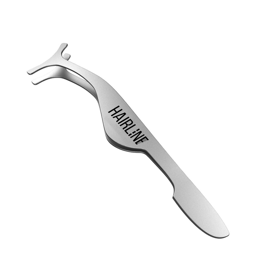 Professional Stainless Steel Slant Tip Tweezer/Threading Tool for Upper Lip, Eyelashes, Face and Body Hair Removal for Men and Women