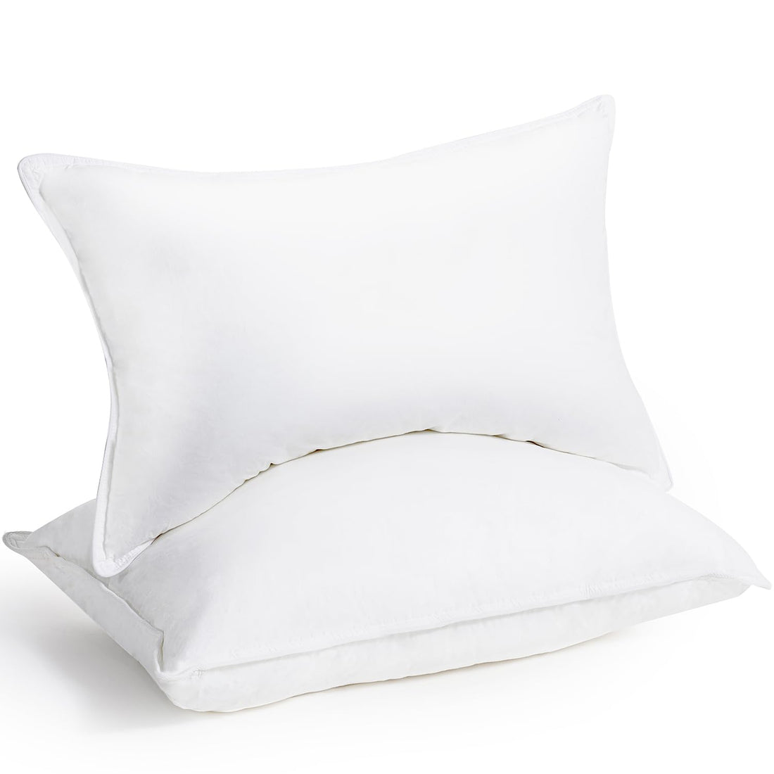VANSILK Bed Pillows for Sleeping Queen Size - 2 Pack Hotel Quality Down Alternative Pillows, Super Soft Breathable Pillows for Back, Stomach or Side Sleepers