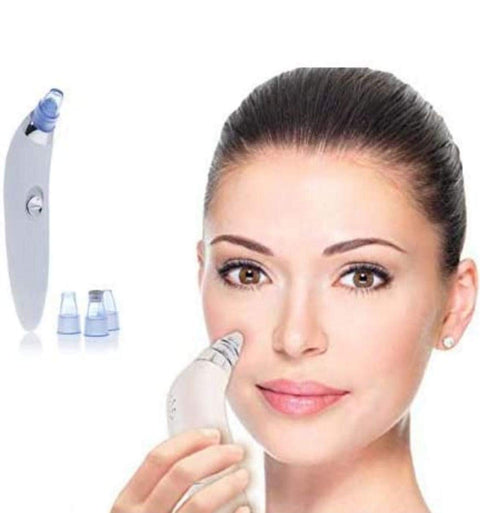 Blackhead Remover Pore Vacuum - Electric Microdermabrasion Machine Black Head Cleaning Tool Pimple Sucker & Facial Cleanser Device for Pores Acne Nose Skin (Multi)