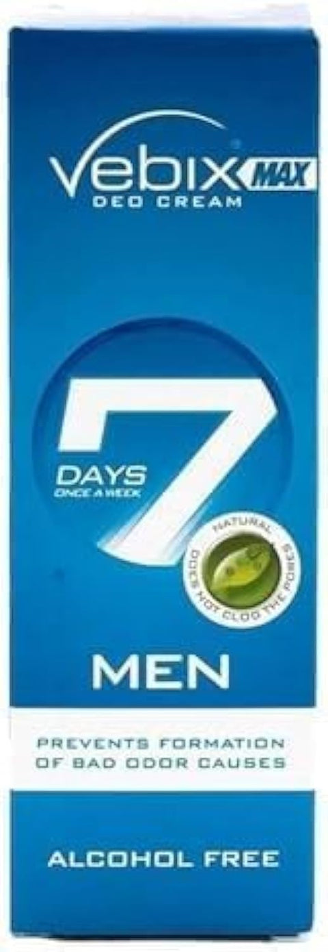 Vebix deodorant cream max for men active , 25ml