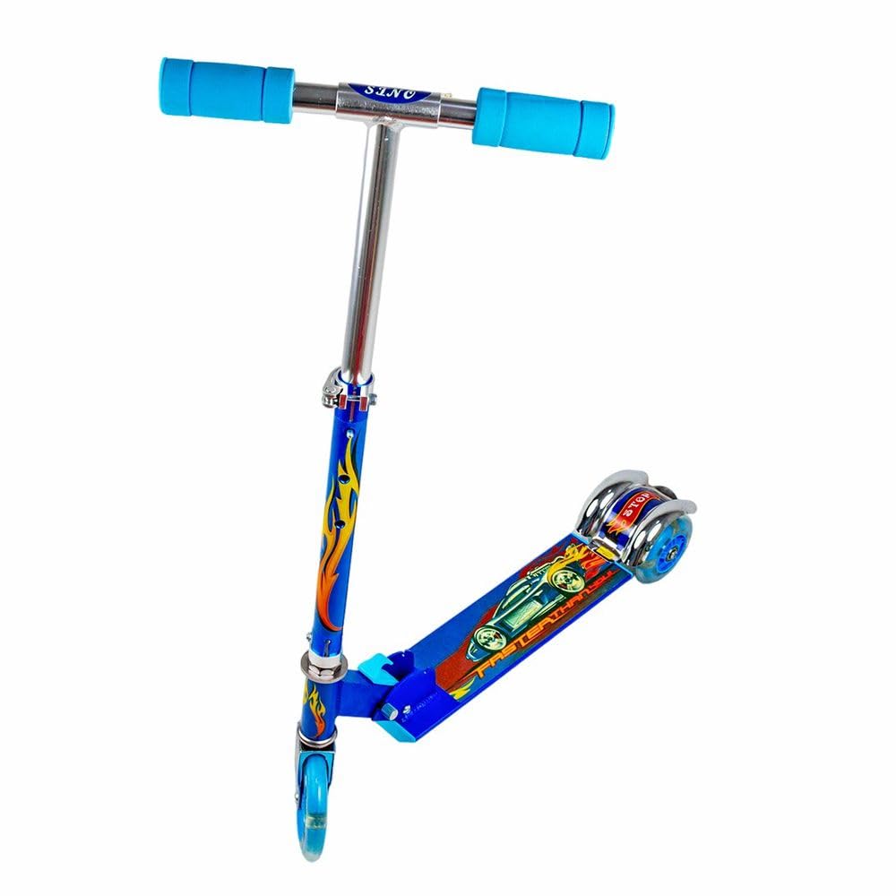 Dream Land Foldable WCL Wheels Scooter 666B Blue