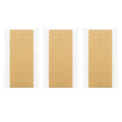hair tape 5PCs Double Sided Adhesive Tapes Lace Front Support Tapes for Lace Wigs Brown 21.5 inches Women Adult Double Sided Lace Support Tape Style