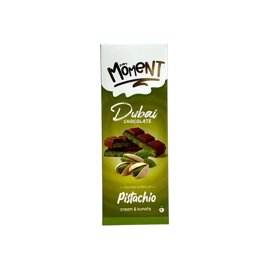 Every Moment Chocolate with Pistachio Cream and Kunafa 140 g