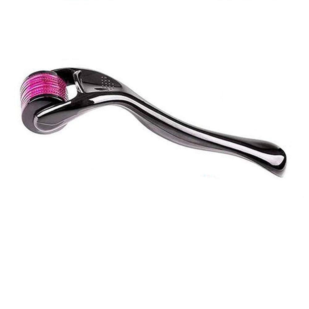 540 Titanium Micro Needle Roller Dermapen for Facial and Hair Skin Care Treatment Tool Microneedle,Black,1.5mm