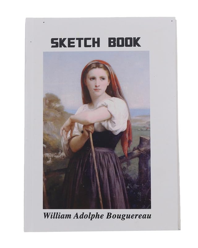 Discovery Sketch Book Heel White Paper 90 Gram 100 Sheets Brecoin Cover Size 17.5 * 25 A5 - White C-8295-33