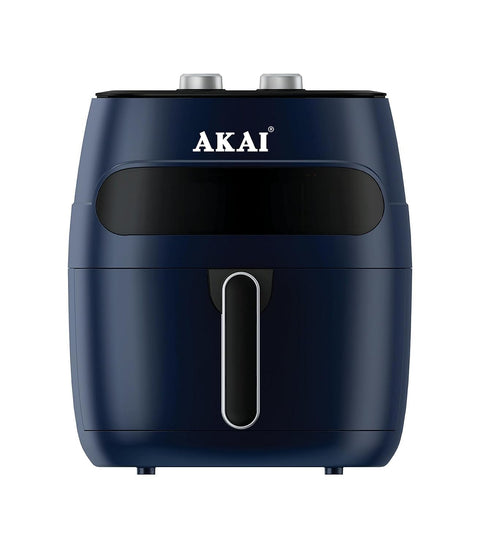 akai professional Air Fryer 5.5 Liter With Window - Blue -