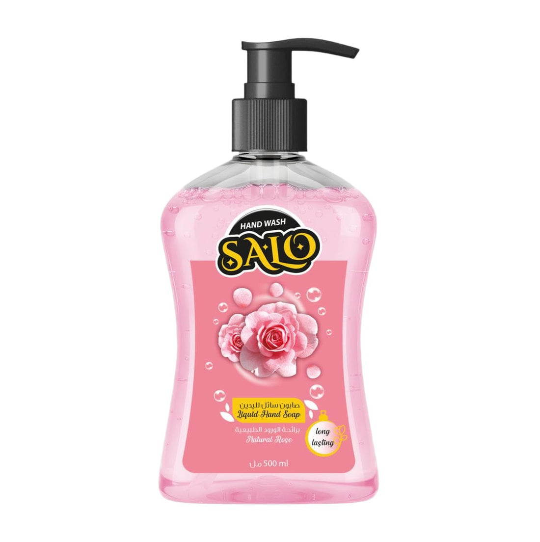 Salo Hand Wash Liquid Natural Rose 450 ml