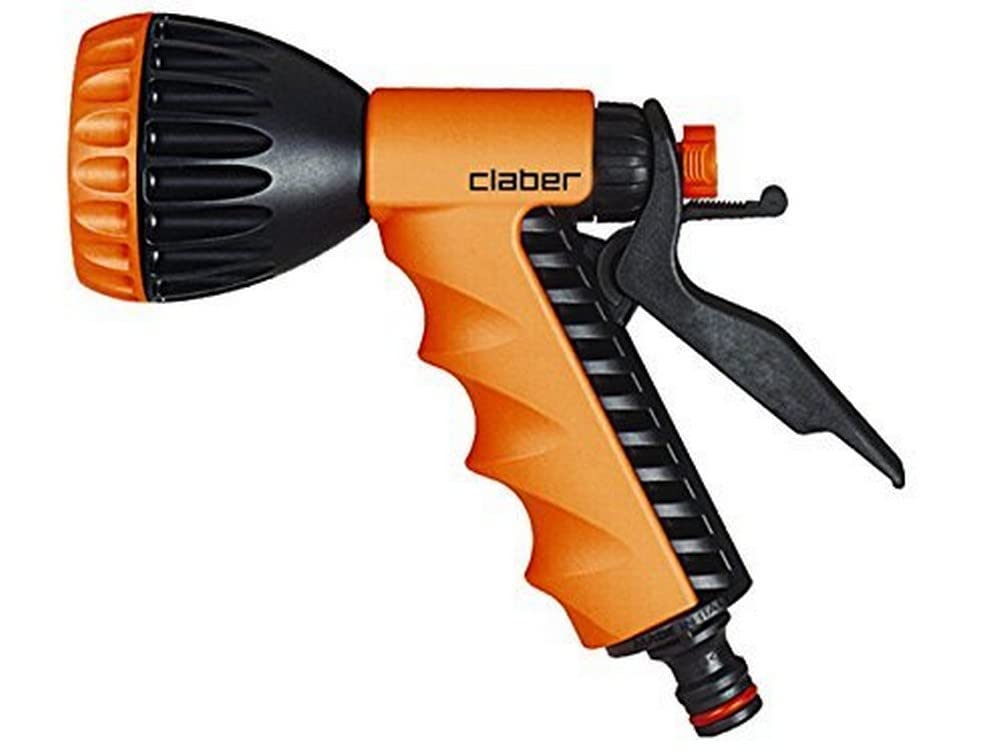 Claber 8541 Trigger Action Fan Spray Garden Hose Nozzle