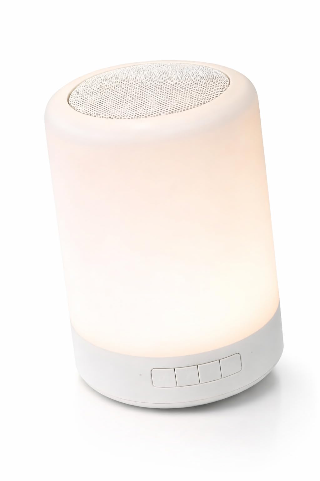 QUEST Touch Control Bluetooth Speaker with Mood Portable Wireless Speaker with 3 Brightness Levels, Built-in Speakerphone, TF Card and AUX Input, Desk and Bedside Music Speaker