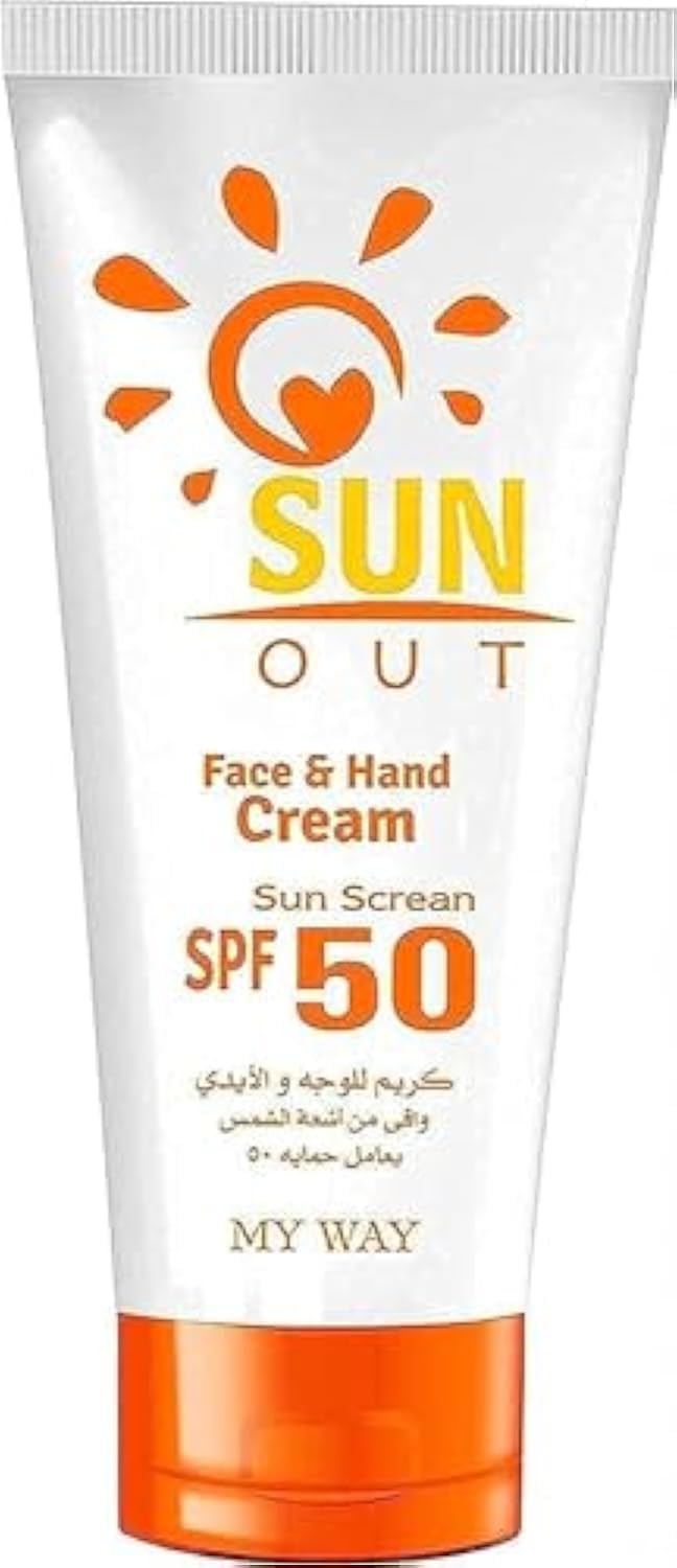 My Way Sun Out All Skin Types Sunscreen Cream, SPF 50