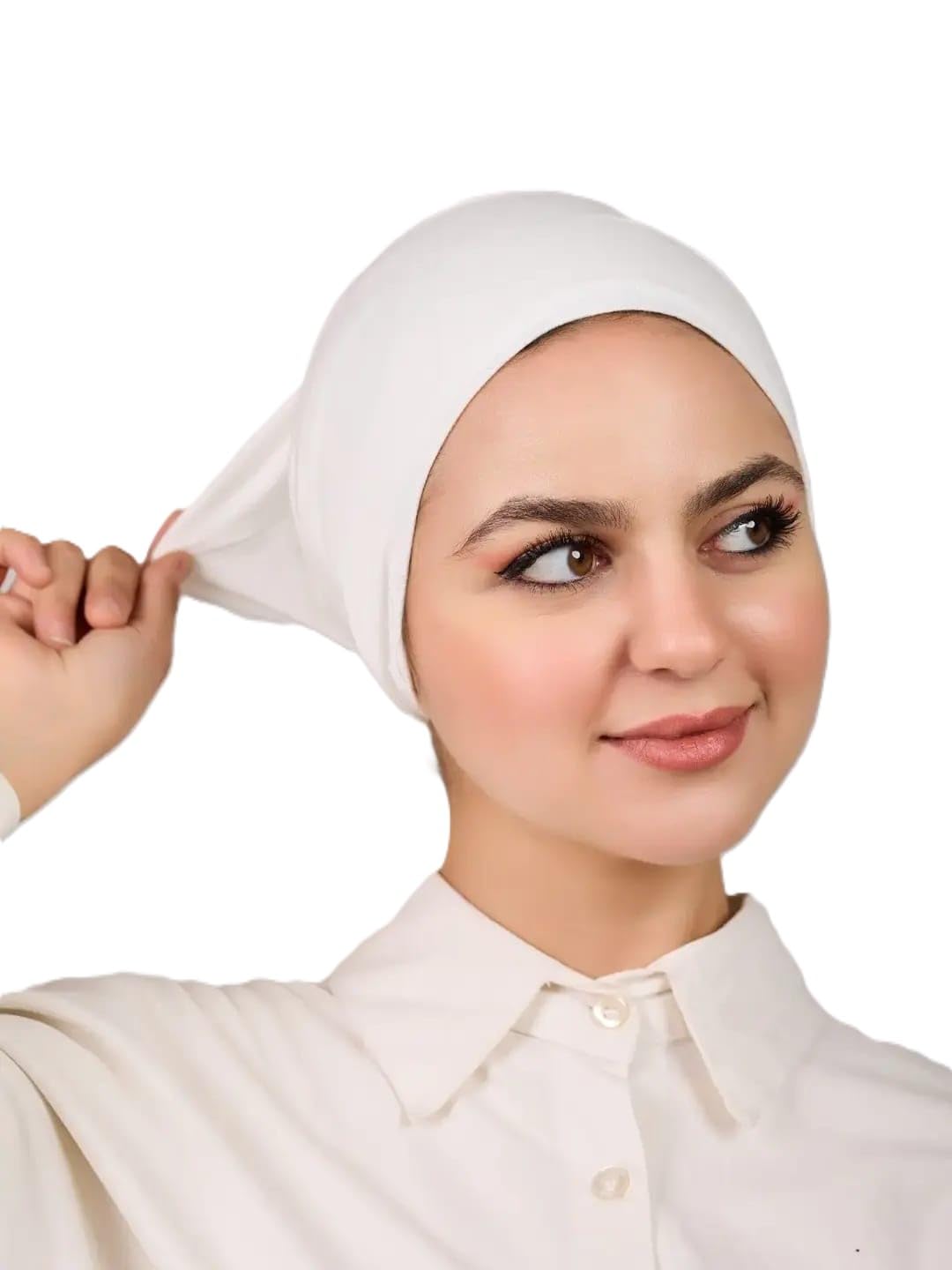 Pure Cotton Syrian Bandana Open and Closed