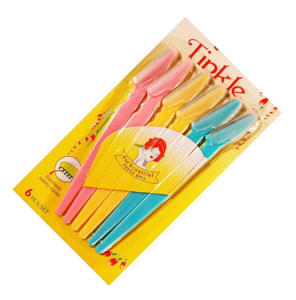 TINKLE 6 in 1 Eyebrow Facial Hair Remover Razor