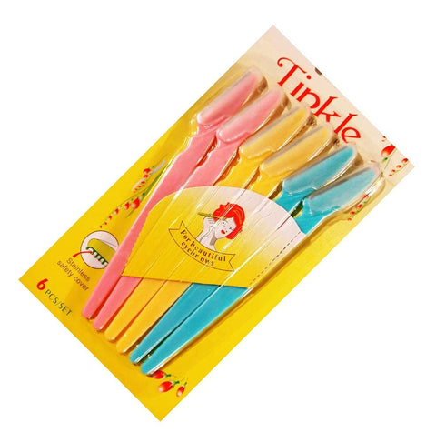TINKLE 6 in 1 Eyebrow Facial Hair Remover Razor