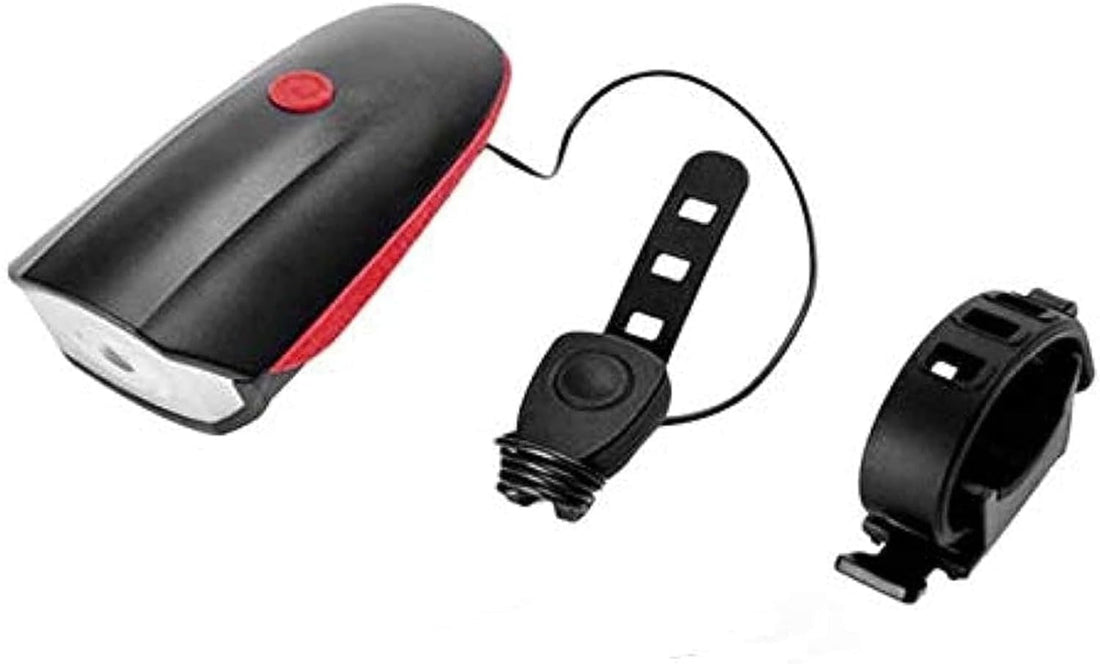 مصباح أمامي للدراجة مزودة بسرنه خمس صوت, قابل للشحن USB, سهل الفك و التركيب