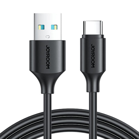 Joyroom S-Uc027A9 3A Usb-A To Type-C Fast Charging Data Cable With 1M Length - Black