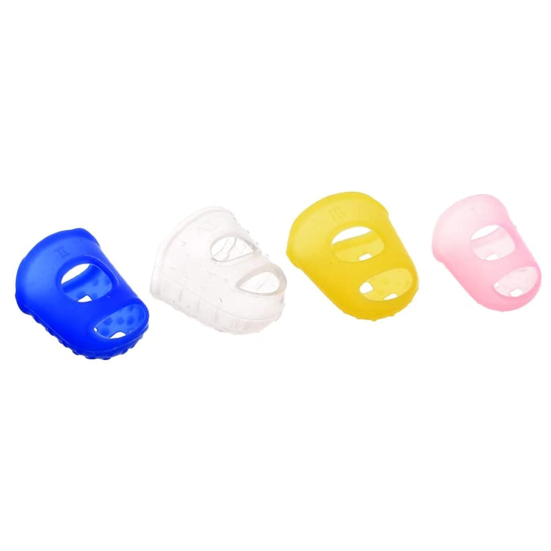 Set Of 4 Pieces Of Guitar Finger Guard Protection - Multi Colour