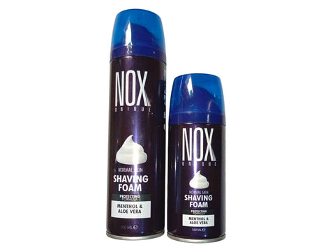"Nuxe " Premium Turkish Shaving Foam for Men - 2 Pack (200ml + 100ml) Formulated to Protect, Hydrate and Refresh Sensitive Skin