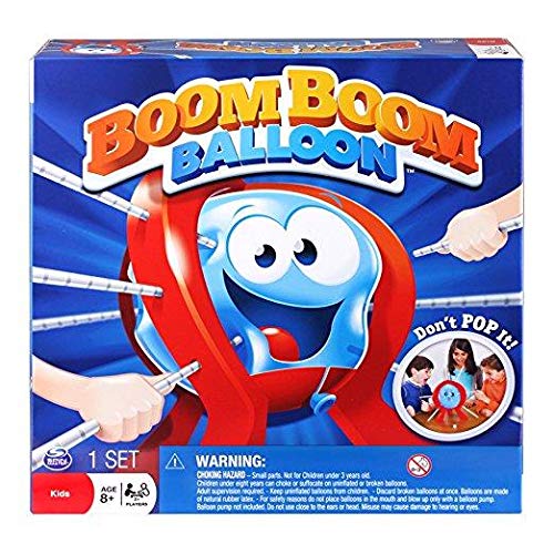 Wonka Spin Master Boom Boom Balloon Board Game for kids