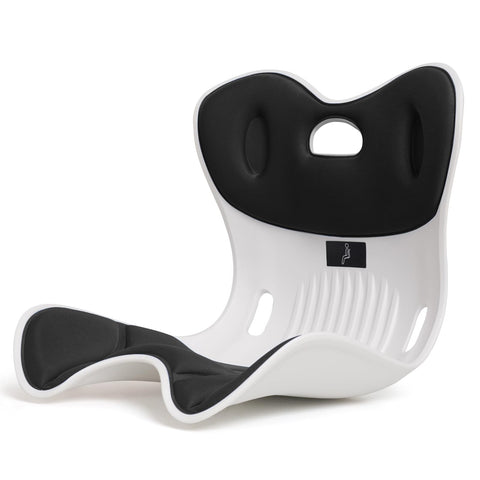 Ergonomic Back Support Office Chair Posture Correction Back Tailbone Pain Relief Seat Cushion Memory Foam Portable Floor seat Comfortable Lumbar Pillow Home Outdoor Gaming