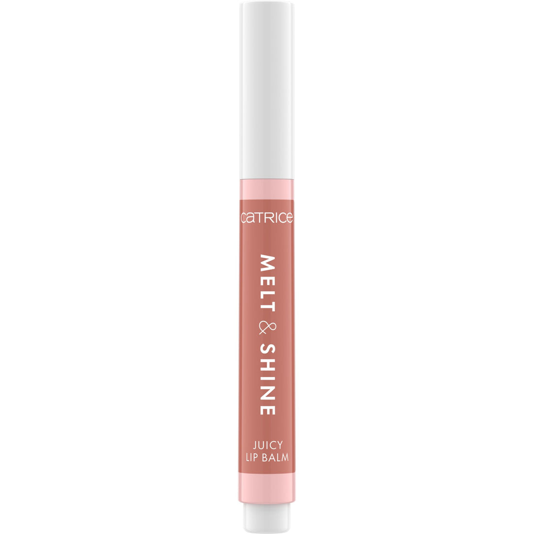 Catrice Melt & Shine Juicy Lip Balm, No. 090, Brown, Moisturising, Enlarging, Shiny, Radiant Fresh, Vegan, Oil-Free, Paraben-Free, Nanoparticle Free, Pack of 1 (1.3 g)