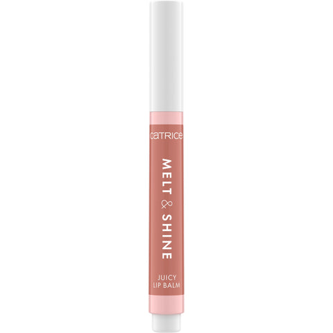 Catrice Melt & Shine Juicy Lip Balm, No. 090, Brown, Moisturising, Enlarging, Shiny, Radiant Fresh, Vegan, Oil-Free, Paraben-Free, Nanoparticle Free, Pack of 1 (1.3 g)