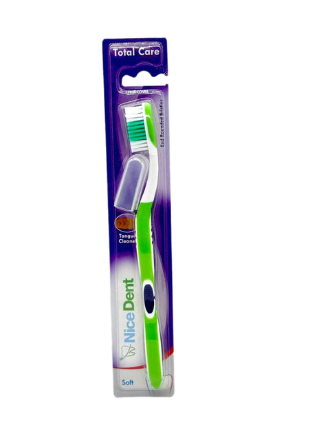 Toothbrush Total Care Soft Multicolored+Free Cover