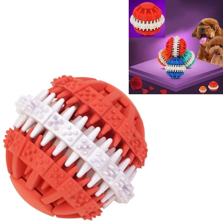 NUNBELL FLD35170R Small gear rubber molar ball red