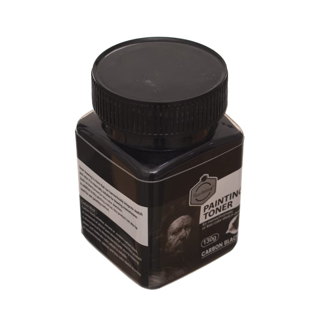 Keep smiling sf-1307 high quality painter toner for monochromatic or less colour sketch drawing 130g - carbon black