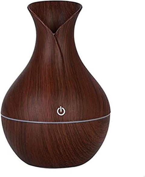 Portal Innovative Ultrasonic Essential Oil Diffuser, Cool Mist Diffuser, Advanced Humidifier, Dynamic Aromatherapy Diffuser with Large Room Space, Best Product Supplier Al-Israa (Brown)