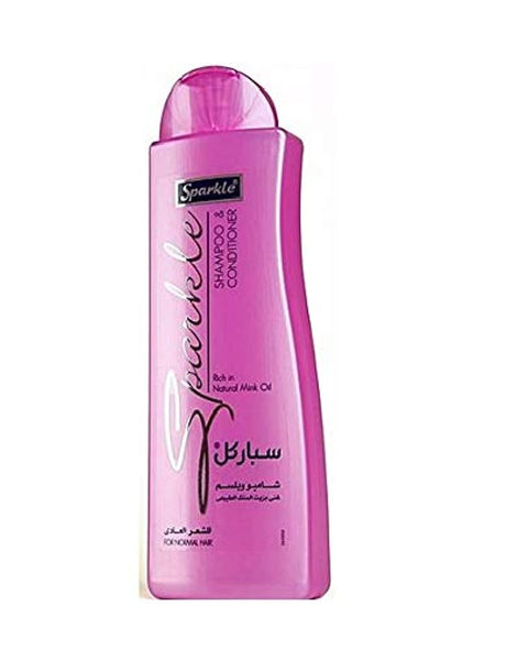 Sparkle Natural Mink Oil Shampoo And Conditioner For Normal Hair -400 Ml