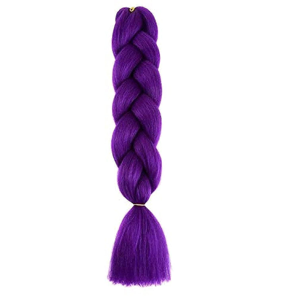 African braids Hair Extension 24inch chemical fiber wigs for women purple-s