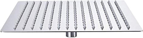 Shower Heads with Innovative Designs for Unparalleled Comfort (20cm Square Rain Shower Head, Chrome)