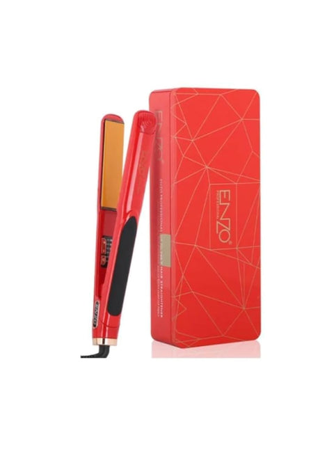 Hair Care Tool Hair Straightener Fast Heating 2 in 1 Electric Hair Straightener EN-5181 Red