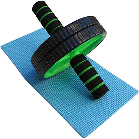one year warranty_Dual Wheel Ab Roller With Pull Rope10758
