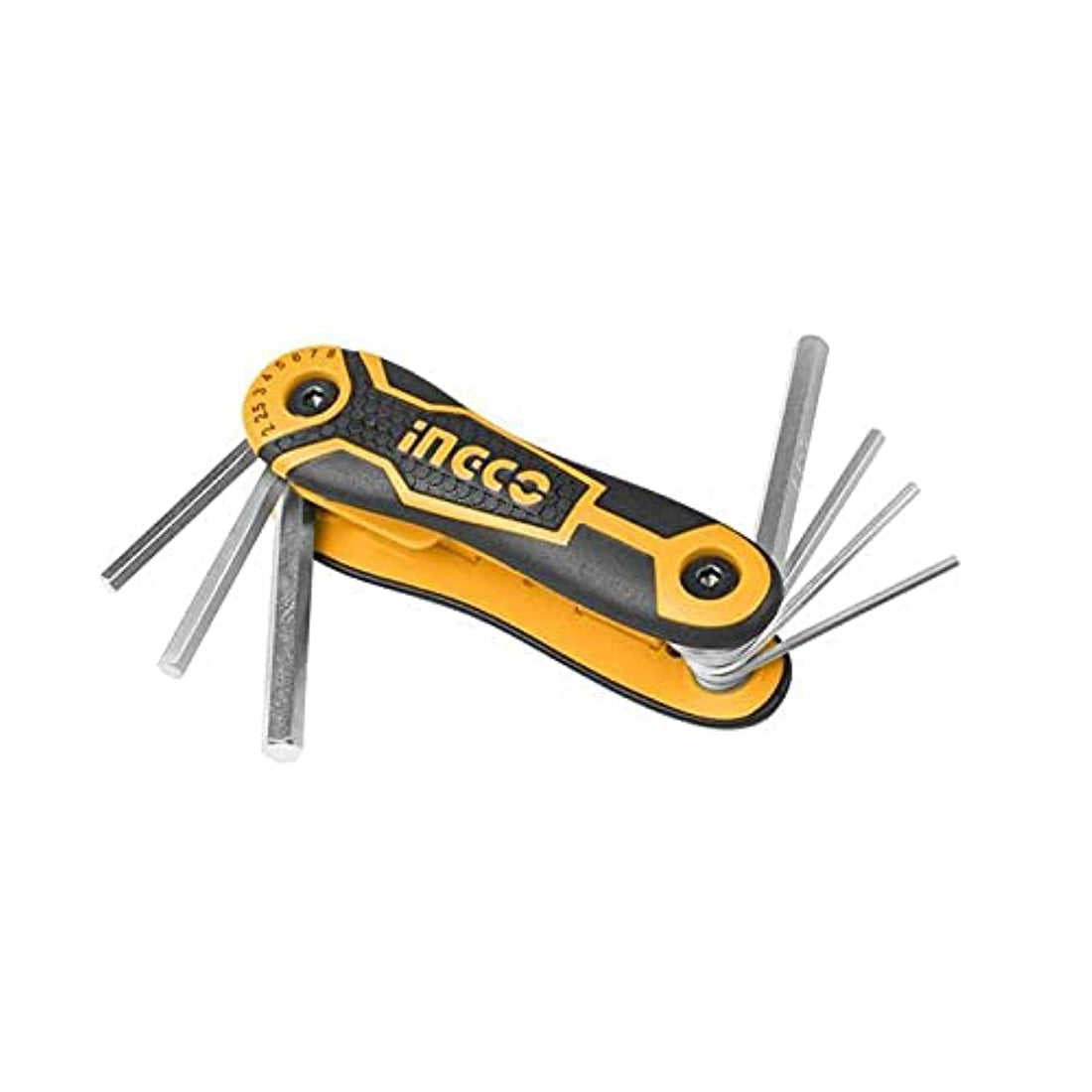 INGCO Set of 8 Key Hex Pocket HHK14081