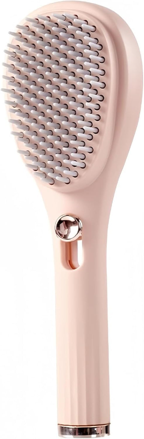 Self Cleaning Hair Brush Double Sided Styling Detangling Reduce Static Electricity with Ergonomic Handle for All Hair Types Easy and Effective Daily Use