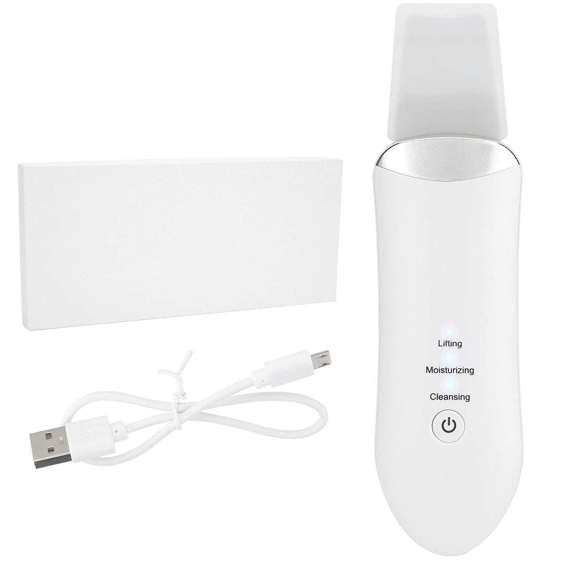 Ultrasonic Facial Cleansing Machine Facial Care Skin Exfoliator Blackhead Remover Facial Scraper Acne Extractor Deep Cleaning Facial Cleaning