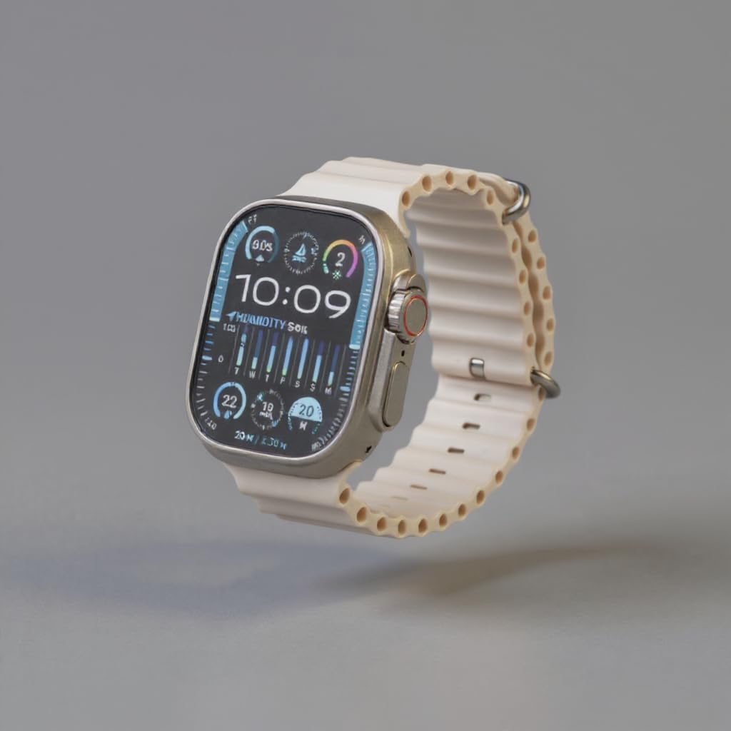 ConnectME S9 Ultra Smart Smart Watch, 49 mm Screen Size, Orange