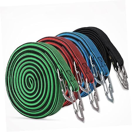 Bicycle Rope Straps Rope Bandage Wrapped Luggage Strap Wrapped Binding Luggage (red)