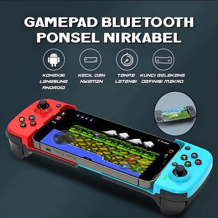 X2 Bluetooth Mobile Gaming Controller,Phone Controller for Android and iOS,Wireless Grip Support Xbox Game Pass, xCloud, Stadia, Vortex and More