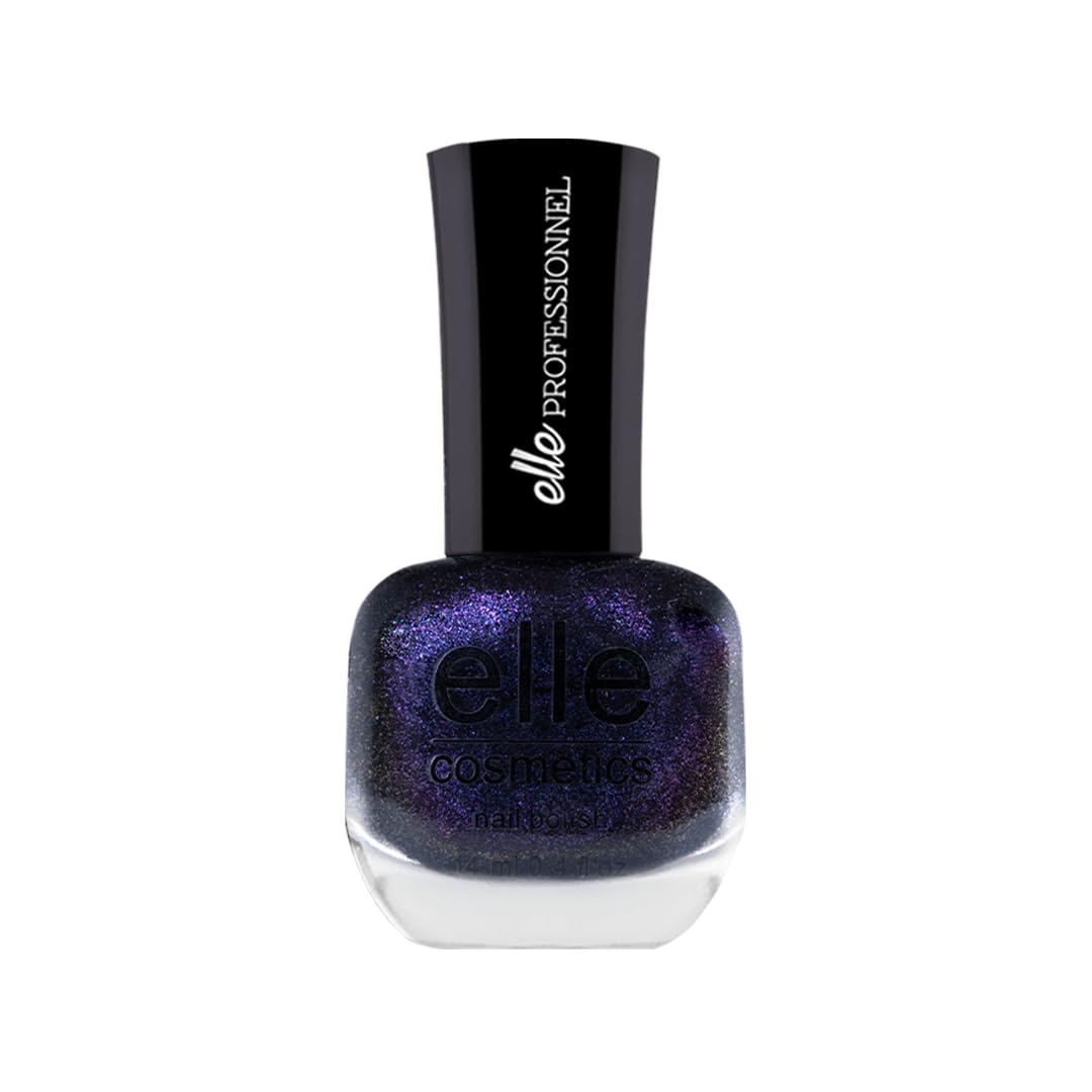 Elle nail polish 14.ml no.910 false black