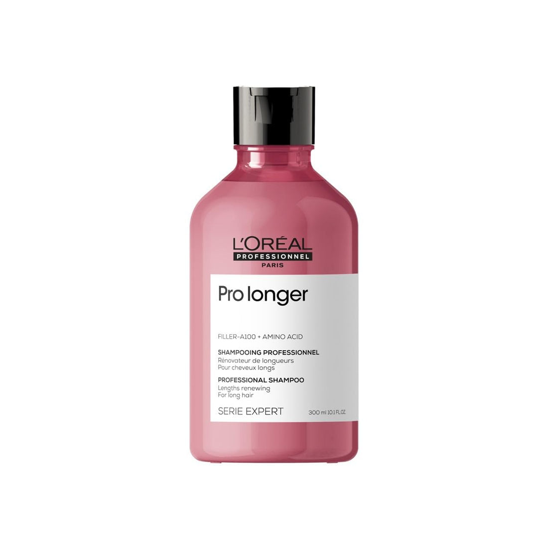 L’Oréal Professionnel | Pro Longer shampoo | Reduces Breakage & Appearance of Split Ends | With Filler-A100 and Amino Acid | For Long Hair with Thinned Ends | SERIE EXPERT | 300ml