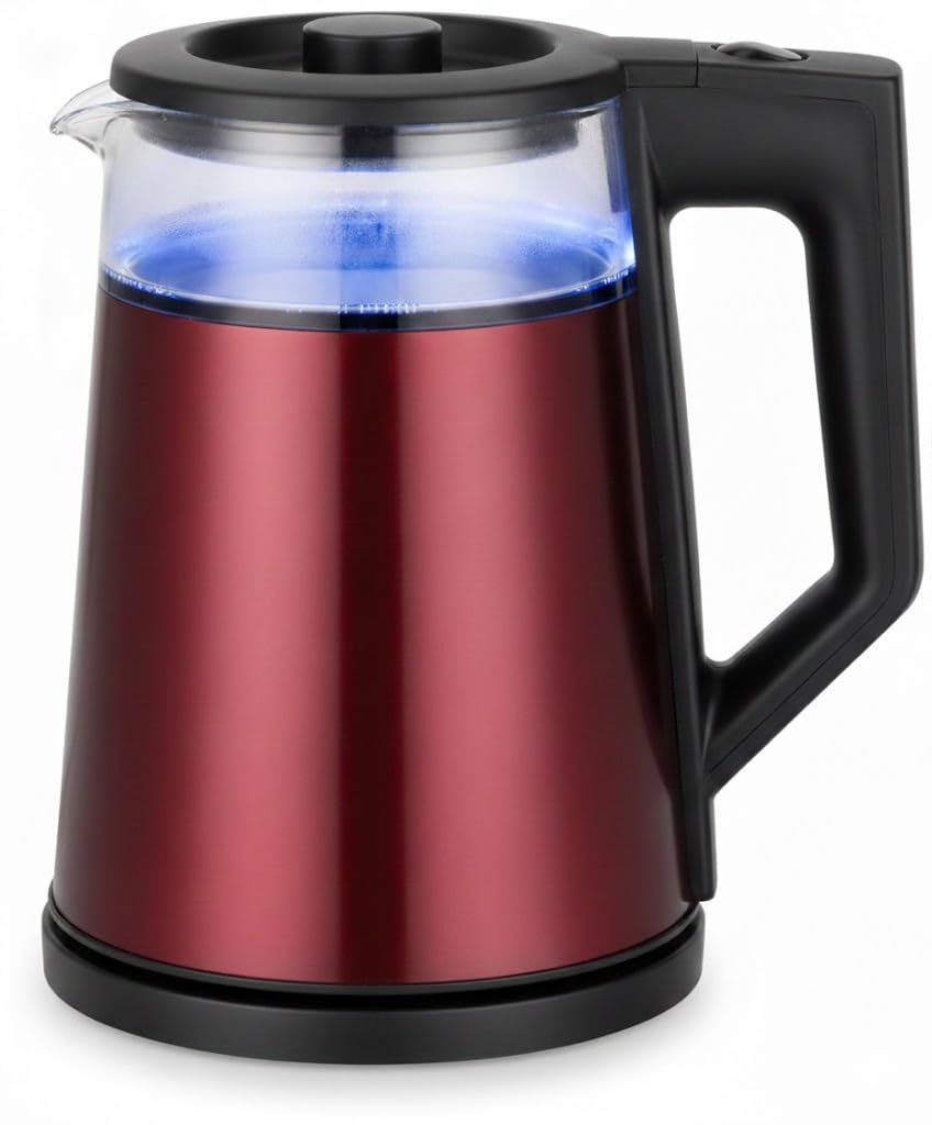 Sokany Electric Kettle 1.7L 2000W SK-SH-1076 (Red)