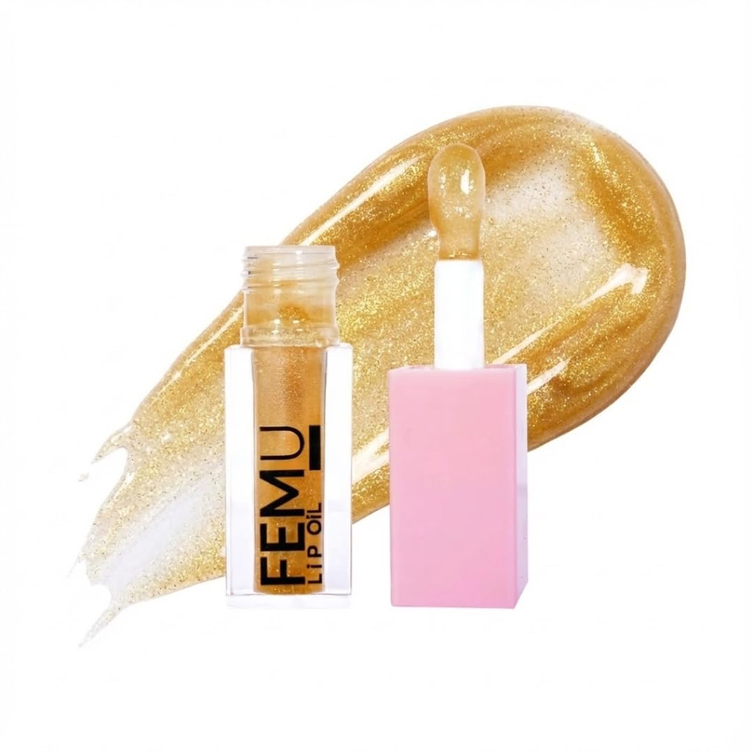 FEMU Fomo Lip Oil shade Gold Code 618, 6ML