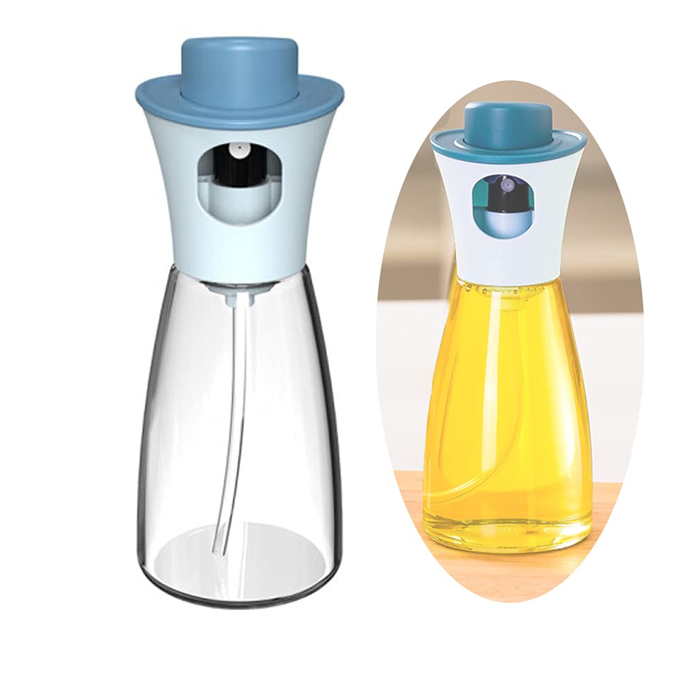 Oil Sprayer for Air Fryer, 180 ML Mister, Food Grade Olive Sprayer Bottle Dispenser, Cooking Spray Kitchen Gadget for Roasting Grilling