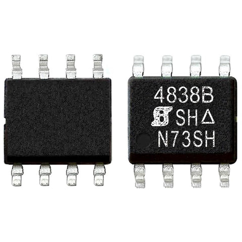 Essie Transistor 2PCS SI4838B SI4838 SI 4838B 4838 SI483 SI48 SI-4838B SI4838BDY Chipset Integrated Circuit IC - SOP 8 N-Channel MOSFET Transistor 12V