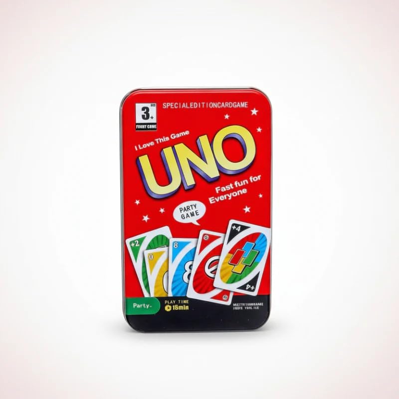 U-N-O Special Edition Card Game, Party Game, Fast Fun for Everyone, Ages 3+