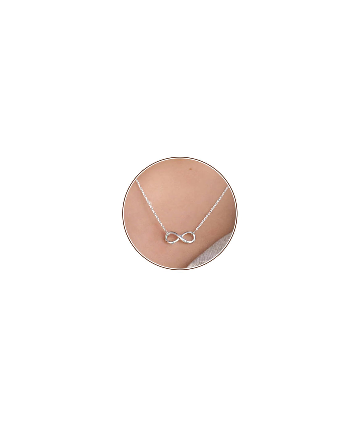 Silver Necklace for Women, 14K White Gold Plated Dainty Infinity, Bead, Star of David, Starfish, Sun, Hummingbird, Flower, Palm Tree Pendant Necklaces Simple Jewelry