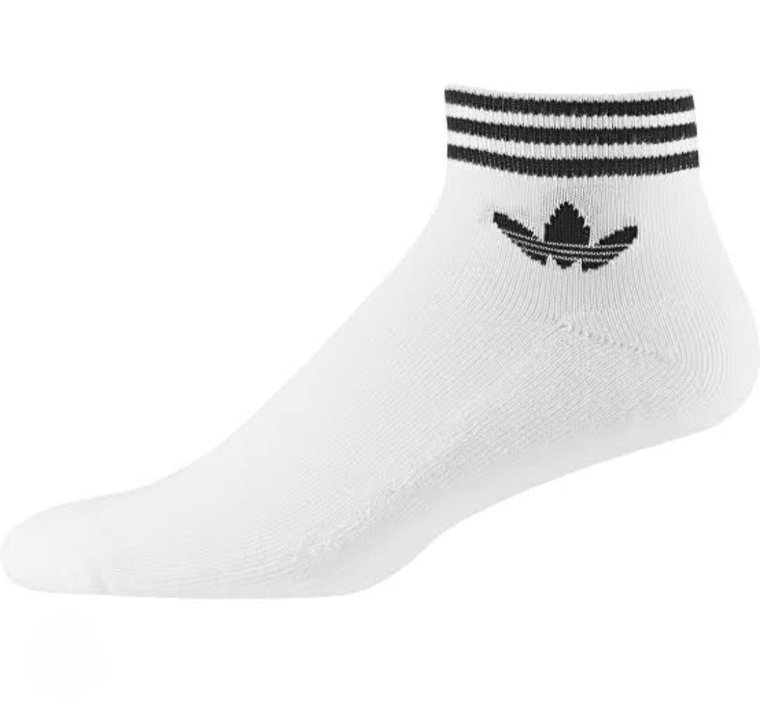 White Lotus Ankle Cotton Crew Socks for Men & Women, Breathable Athletic Sports Socks, Moisture Wicking Cushioned Running Gym Casual Socks